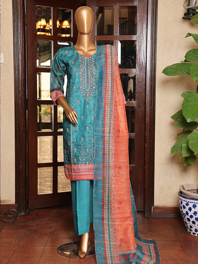 Mausam-e-Gul By RUQAYYAHS Digital Printed Embroidered Lawn | Unstitched Suit D01