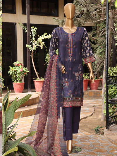 Mausam-e-Gul By RUQAYYAHS Digital Printed Embroidered Lawn | Unstitched Suit D03 SKU: MAUS03