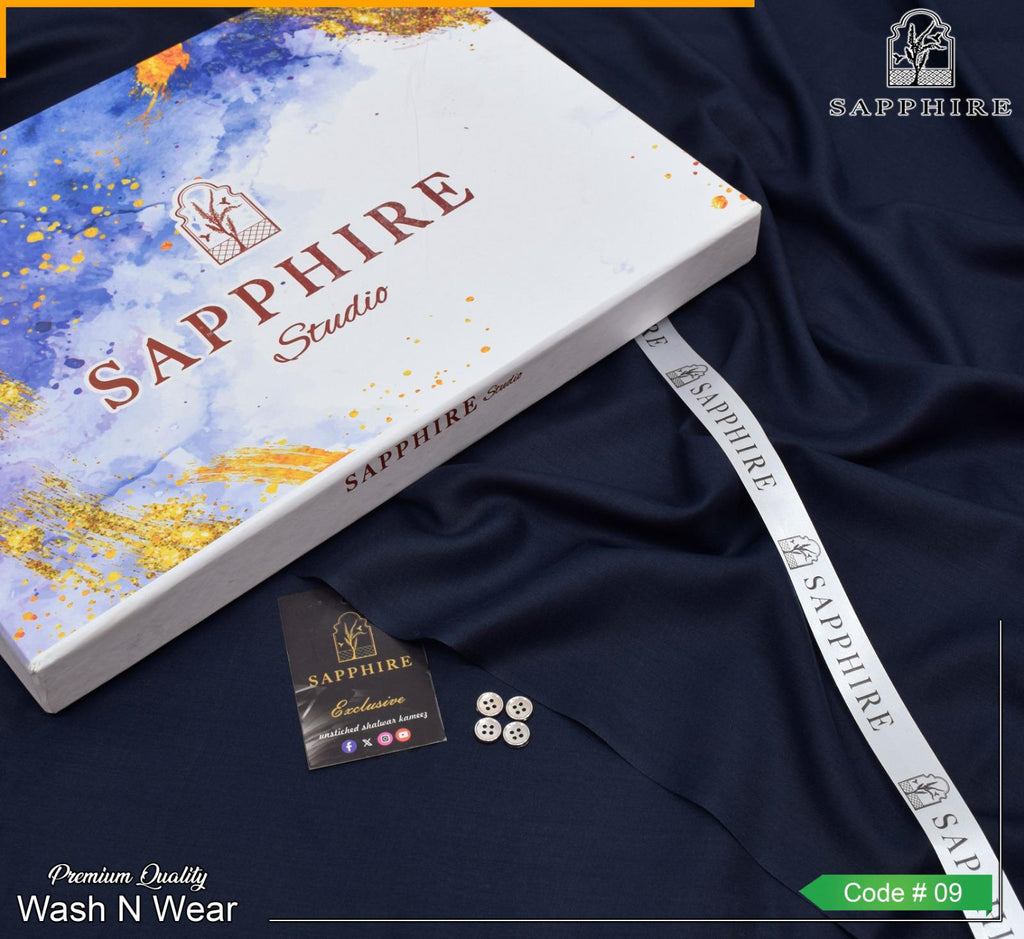 Sapphire premium quality washn wear