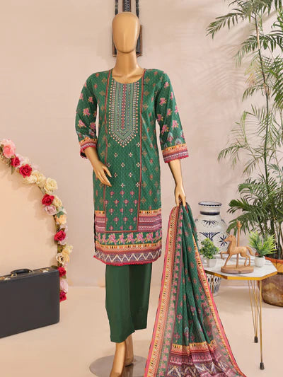 Femi vol 2 By MTF Digital Printed Embroidered Lawn | Unstitched Suit D04 SKU: femv304